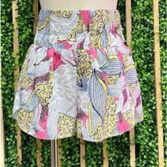 NWT TCEC Smocked Athletic Shorts Sz M - Picture 9 of 9